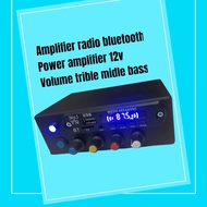 AEBDG ampli mini bluetooth 12 V super bass volume trible midle bass / Ampli power amplifier 12V MP3