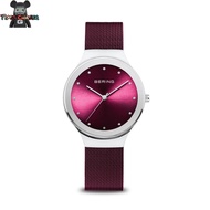 [ Official Warranty ] Bering Classic Women Watch - Polished Silver 12934-909 [ 34MM ]