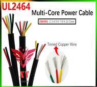 2 3 4 5 6 7 8 9 10 Core 28AWG Cable Royal Cord Insulated PVC Sheath Power Flexible Wire UL2464 3/5/1