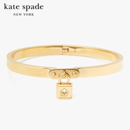 KATE SPADE NEW YORK LOCK AND SPADE CHARM  BANGLE K6232 กำไลข้อมือ