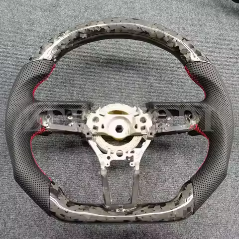 Customized Forged Carbon Fiber Steering Wheel for Mazda3 Mazda6 Cx4 Cx5 Cx30 Cx50 Mx5 Mx30 Axela 202