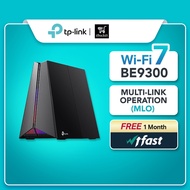 【New】TP-Link Wi-Fi 7 Archer GE550 Gaming Router BE9300 Tri-Band 2x 5G Ports EasyMesh HomeShield