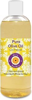 Deve Herbes Pure Olive Oil (Olea europaea) 100% Natural Therapeutic Grade Cold Pressed for Skin &amp; Hair 200ml.