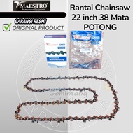 MATA MAESTRO Chainsaw Chain 22 inch 38 T Senso Chain/ 22 Inch 38 Cutting Blades MAESTRO Brand Origin