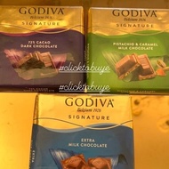 Godiva Chocolate Pistachio & Caramel Lk Chocolate /Dark