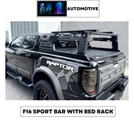 Force 4WD F16 Roll Bar Sport Bar With Bed Rack For Ford Ranger Isuzu Dmax Nissan Navara Mitsubishi Triton Toyota Hilux