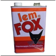 Fox Yellow Glue 2.5 LIter Gallon HPL Glue Plywood Fox Super Yellow Glue Multipurpose Aibon Glue Leat