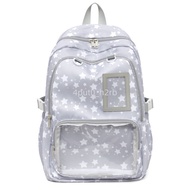 Cute Star 2D Transparent Backpack