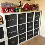 Foldable Storage Box for Multipurpose Storage Box Rack 33x38x33 cm