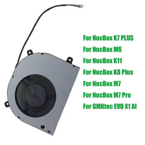 For GMKtec EVO X1 AI For NucBox M6 K11 M7 For NucBox K7 PLUS K8 Plus M7 Pro DC5V 0.70A MINI PC CPU F