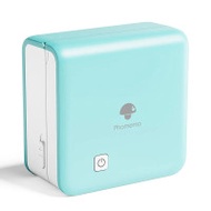 Phomemo M02 PRO 藍牙迷你打印機 - 青色 | 304DPI高清列印 | 標籤建立功能 | 香港行貨一年保養