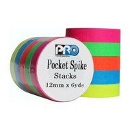 Pro - Pocket Spike Stack, 5C Spike Tape-Size: 1/2" x 6yds/1.2Cm X 5.4M