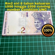 A706 Rm2 siri 8 Rm2 lama duit kertas lama duit syiling lama barang antik barang lama duit Malaysia l