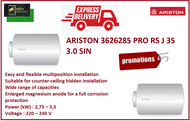 Ariston Pro RS J 35 3.0 (35L) Water Heater Storage / FREE EXPRESS DELIVERY