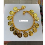 GELANG EMAS DINAR EMAS SADUR. FREE COP 916