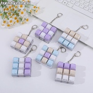 TRENDYZONE0I Keyboard Games Keychain, Fidget Decompression Button Keycap 9 Keyboard Key Toy Gift, Cr