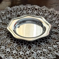 *50352-罕見法國古董名器Ravinet dEnfert 鍍銀盤17cm