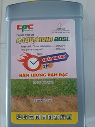 Trừ cỏ hậu nảy mầm - trừ Cỏ cháy nhanh Diquat 200SL