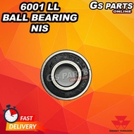 🚜6001 LL  BEARING NIS / 6001 JRXU1 BEARING NTN / 6001 JRXZZ/2ASU1 BEARING NTN | GS PARTS