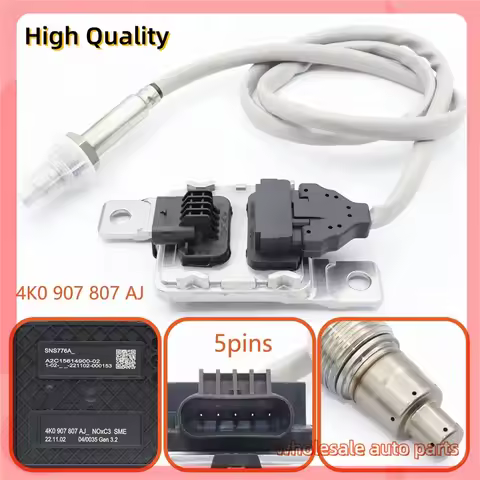 4K0907807AJ New Nitrogen Oxide NOx Sensor For Audi A6 C8 A7 Sportback 4K0907807E 4K0 907 807 AJ