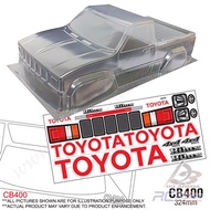 Team C Crawler Clear Body Shell CB400 1/10 Crawler Body (Width 240mm, WheelBase 324mm)