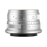 7artisans 25ES 25mm F1.8 E-Mount Sony E APS-C Silver Lens [Japan Product][日本产品]
