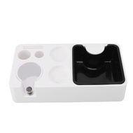 Coffee Tamping Station ABS Multifunctional Anti Slip Portafilter Holder Organizer for 51mm 54mm 58mm