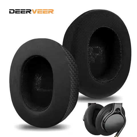 DEERVEER for Sony MDR-1AM2 1RBT 1A 1ABT 1ADAC Headphones Replacement Earpad Ear Pad Cushions
