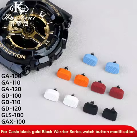 For Casio g-shock Watch buttons GA-100/110/120 GD-100/110/120 GLS-100 GAX-100 silicone button Watch 