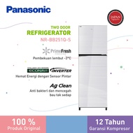 Panasonic NR-BB251Q-S Kulkas 2 Pintu Top Freezer [246 L]