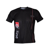 AUDI S Line T-Shirt t shirt tee PRINT AND EMBROIDERY