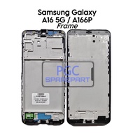 MESIN [LW] Samsung galaxy A16 5G Middle Bone Frame A166P/ SM-A166B/ SM-A166P/ SM-A166E/ - Bezel Beje