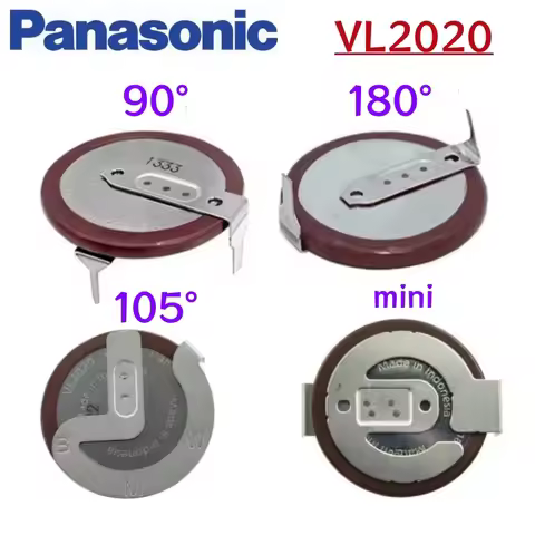 1 piece Original Panasonic VL2020 2020 rechargeable battery With Legs 105 degrees 90 180 degrees for