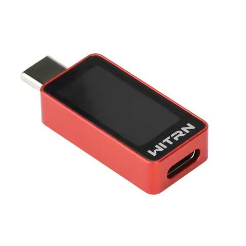 DC4-28V 0-6A Voltage Current Meter Type-C Digital Power Meter Voltmeter 0.96inch Hd Energy Monitor C