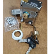 Pvqx Automatic Iron Door Lock BRABUS Stainless SUS 304 Henderson Rim Lock 32