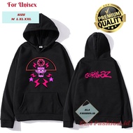 Hoodie Pullover Hoodie Cartoon Manga Gorillaz Cracker Island Zoetrope - Men's Unisex Hoody Wanita