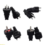 Doublebuy AU US EU UK 3Pin Male to IEC 320 C5 for Laptop Power Supply Converter Plugs