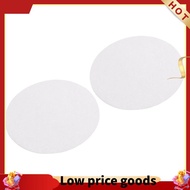 [gzhxdiizi1]500Pcs 4.5-Inch Non-Stick Round Baking Paper Barbecue Paper Cake Liner Parchment Paper M