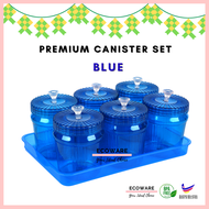 ECOWARE 6pcs Set Bekas Kuih Raya Set / Cookies Container Set / Bekas Kuih Raya / Balang Kuih Raya / 