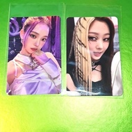 READY ~ GISELLE / KARINA PHOTOCARD - OFFICIAL FROM AESPA ALBUM GIRLS