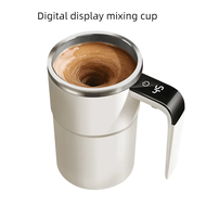 380ML Electric Coffee Self Mixing Mug IP67 Waterproof BPA-free Coffee Stirring Mug Rechargeable Auto
