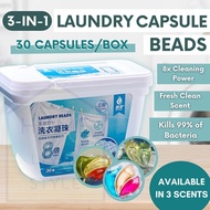 Laundry Detergent Capsule Beads | 3-IN-1 Laundry Pods