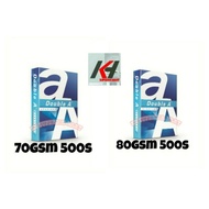 Double A A4 Paper - 70gsm 500sheet 1reams / 80gsm 500sheet 1reams