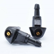 2Pcs Front Windshield Wiper Water Spray Jet For Honda Civic Fit Jazz CR-V Accord Prelude Shuttle 76810-SEA-A01 Washer Nozzles