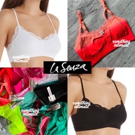 LA SENZA Seamless Modal Lounge Ruched Bralette Super Stretch Unwired Sport Bra Yoga Gym Fitness Airi