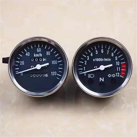 Motorcycle Speedometer Tachometer 12V idling meter Instrument For Suzuki HJ125 GN125 HJ GN 125 125cc