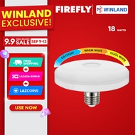 Firefly by Winland 3-Colors UFO LED Bulb Light Functional Basic Series 18W LED Ceiling Lamp-ECL418TC