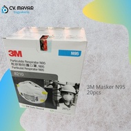 3M N95 Mask 20 Pcs OriginalA