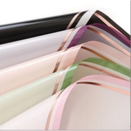 (sheet) premium glossy gold list bucket paper