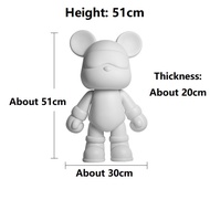 Rex TT 【Use with liquid pigment】DIY Bearbrick with paint Dolls childrens toys stress relief toys col
